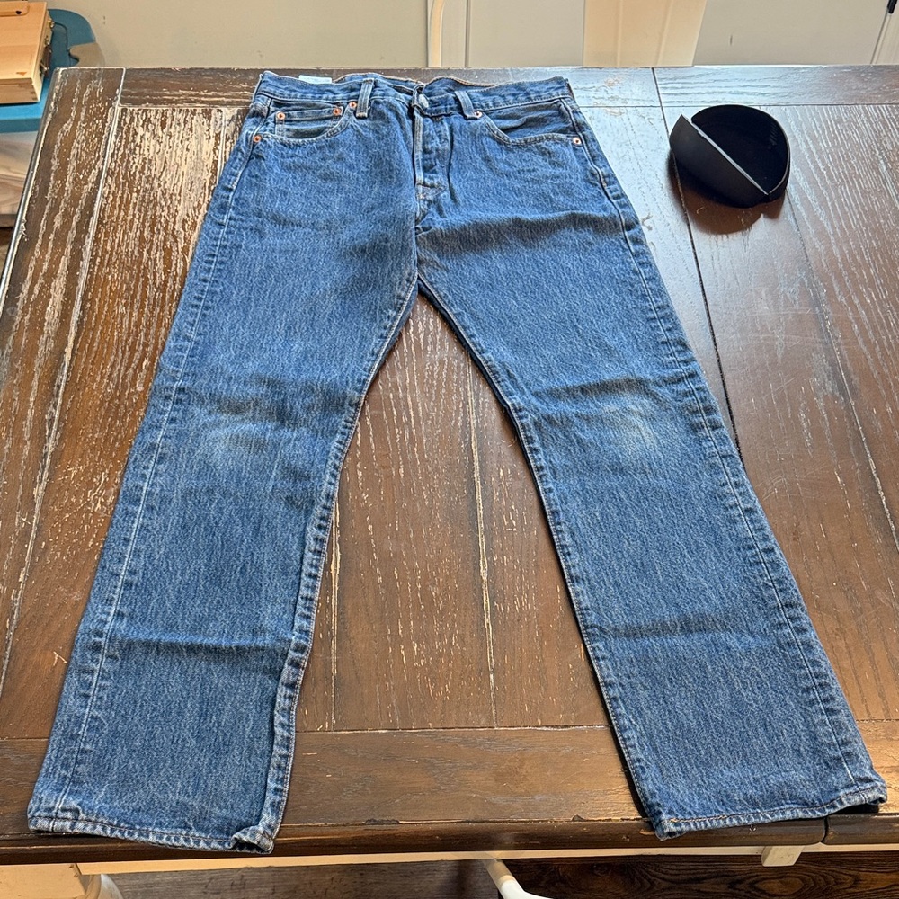 Levi's Men's Straight Blue Jeans
